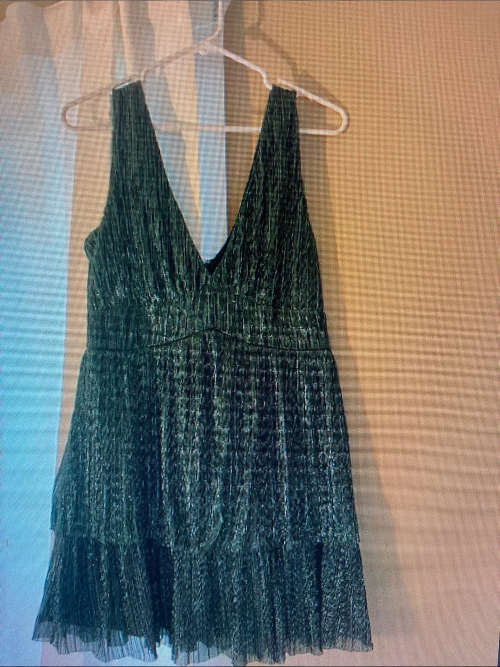Deep Green V-Neck Sleeveless Maxi Dress